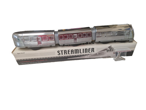 Schylling railroad wind tin - wind-up,