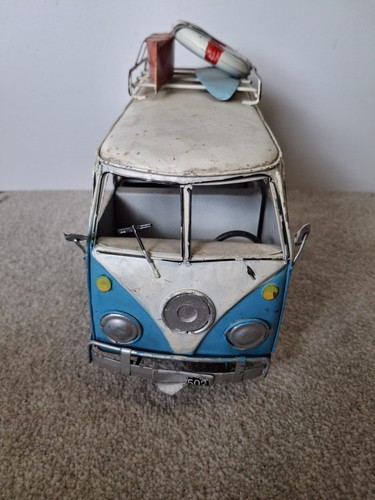 Type model tin plate camper - type,