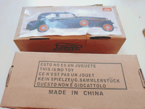 Replica paya vintage tin toy - tin,