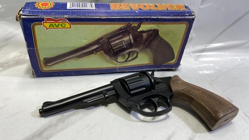 Vintage tin toy - toy, revolver