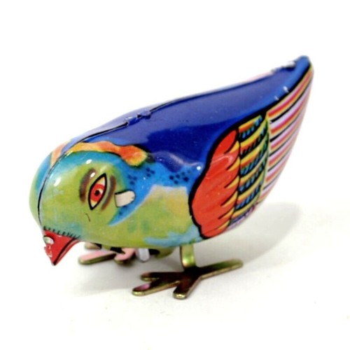 Wind clockwork pecking - pecking, song