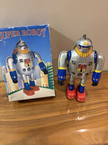 Vintage style super robot - style,