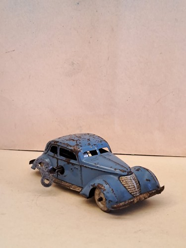 Antique tin toy car - antique, up