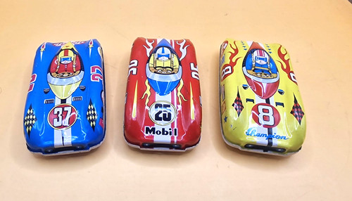 Lot vintage tin - lot, of