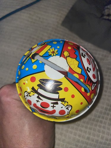 Vtg made usa tin litho - in, toy