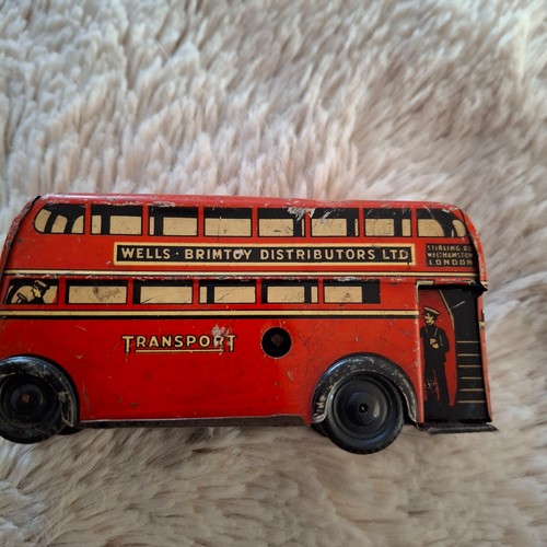 Vintage original tin plate - tin,