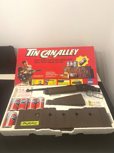Vintage ideal tin can alley - vintage,