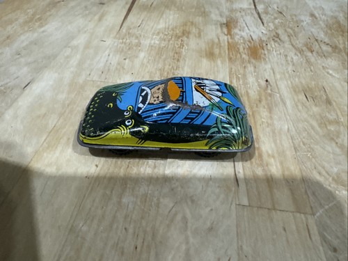 Vintage ussr tin - racing, car