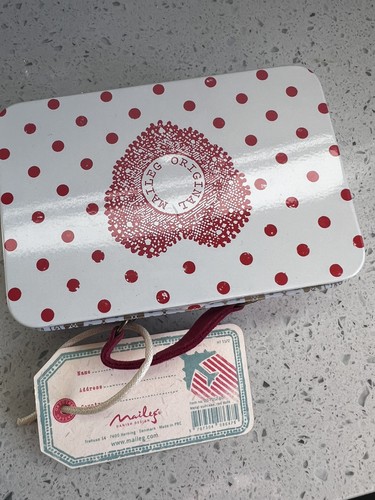 Mailed tin suitcase new - tin,