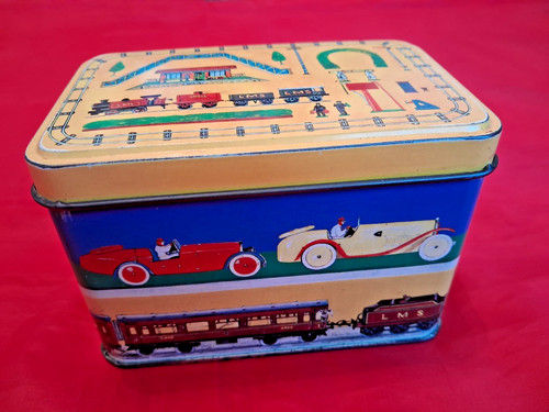 Vintage empty tin from - vintage,