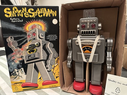 Tin tom toy vintage - vintage, smoking