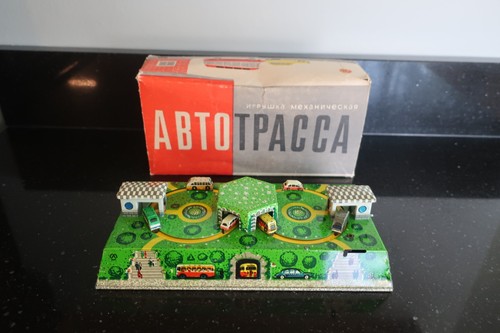 Vintage tin litho wind city - tin,