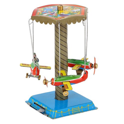 Collectible tin toy airplane - collectible,