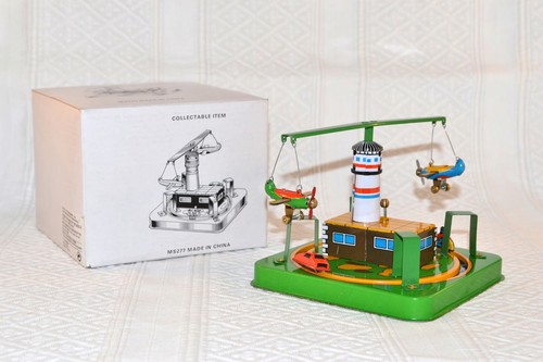 Vintage tin airport - vintage,