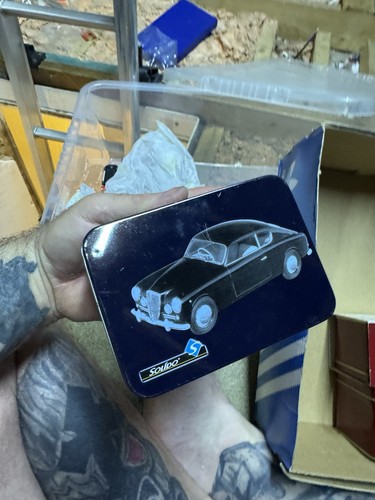 Toy cars tin - in, box