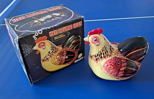 Vintage egg laying hen chicken - vintage,