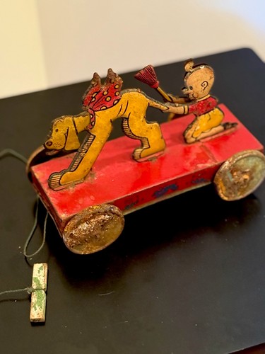 Antique 1920 tin litho - tin,
