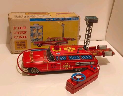 Vintage yonezawa fire chief - yonezawa,