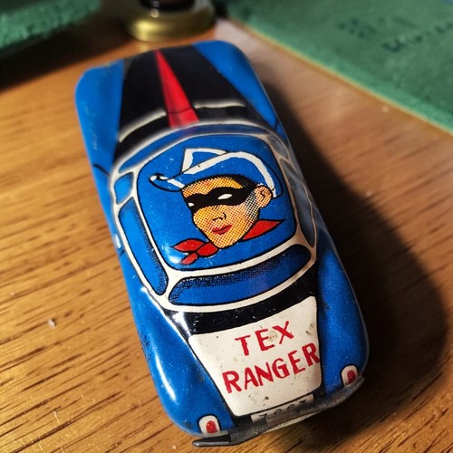 Vintage japan tex ranger - ranger, tin