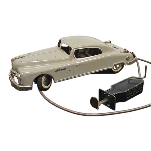Vintage tin toy car - car, primal