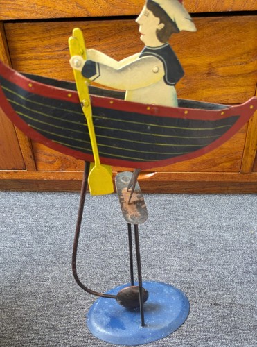 Vintage nautical salty dog tin - vintage,