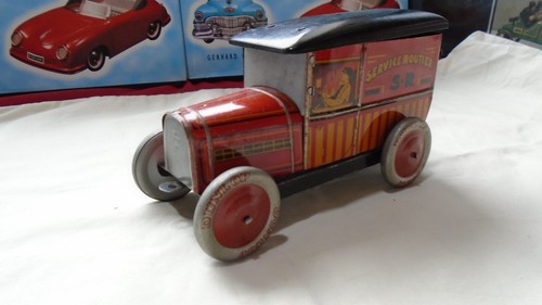 Vintage tinplate peugeot - vintage,