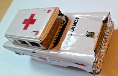Vintage tin plate friction - vintage,