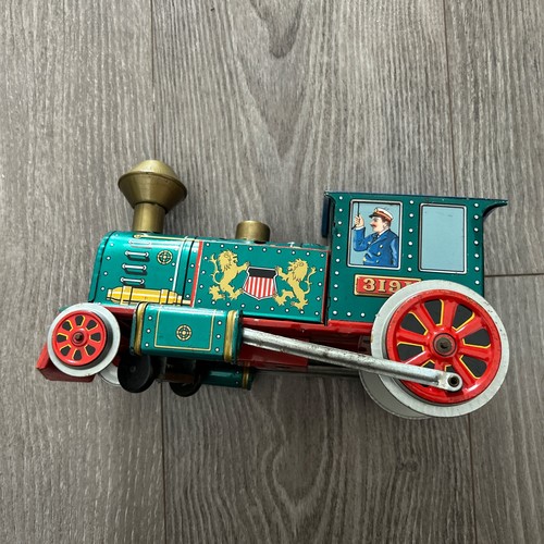 Masudaya tin toy locomotive - toy,
