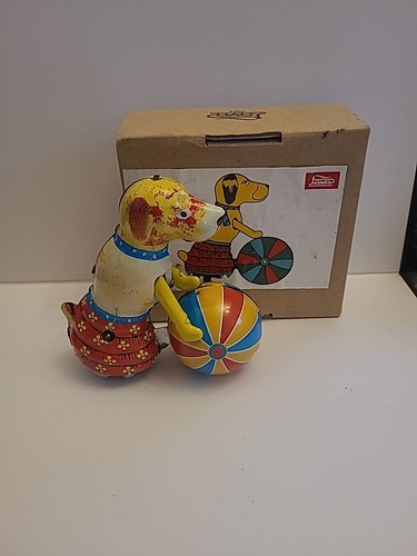 Paya tin toy dog - tin, a