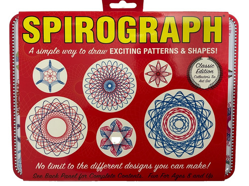 Spirograph retro tin - tin,