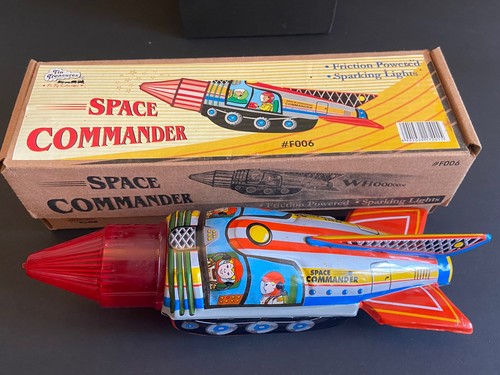Vintage tin treasures space - vintage,