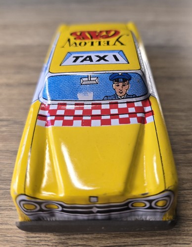 Yellow cab taxi litho friction - cab,