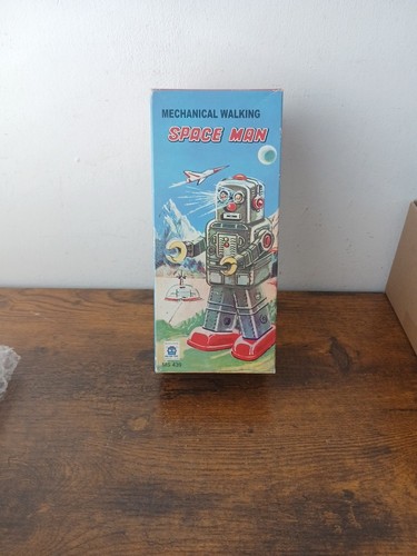 Toy tin robot mechanical - toy,